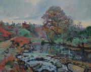 Armand Guillaumin Paysage de la Creuse, vue du Pont Charraud oil painting